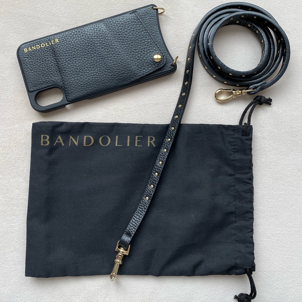 Bandolier Leather Crossbody iPhone X Case